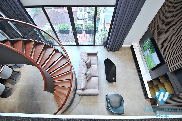A luxurious duplex 3 bedrooms apartment for rent in Tay Ho area